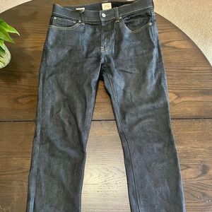 Jcrew 32x32 dark denim 484